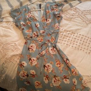 Design lab wrap dress